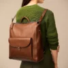 Sac à dos en cuir Parker Sac à dos en cuir Parker