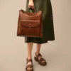 Sac à dos en cuir Parker Sac à dos en cuir Parker