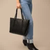 Sac fourre-tout en cuir Carlie Sac fourre-tout en cuir Carlie