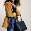 Sac fourre-tout en cuir Jessie Sac fourre-tout en cuir Jessie