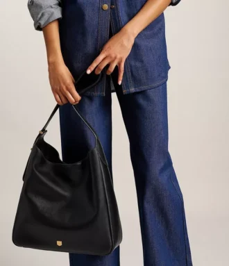 Sac hobo en cuir Dillon