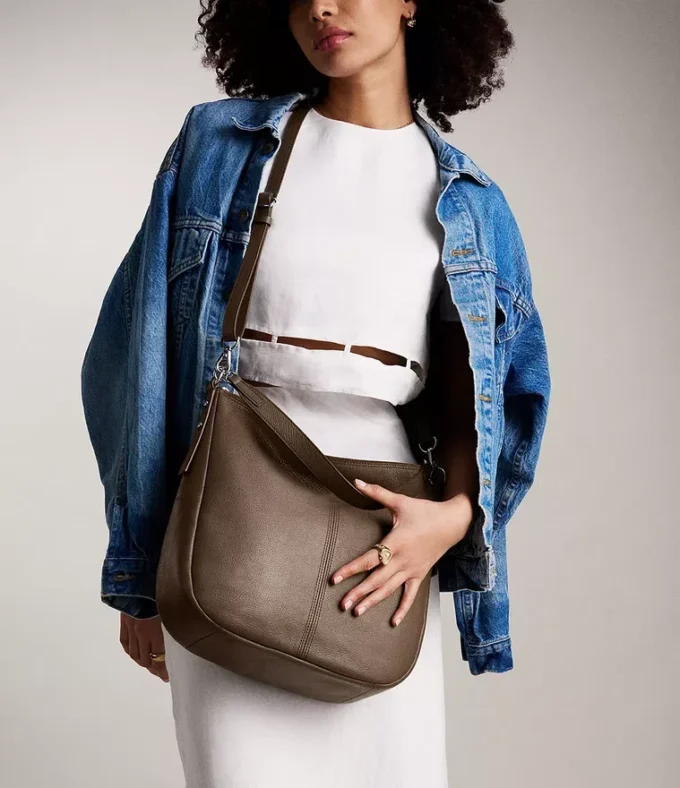 Sac hobo en cuir Jolie