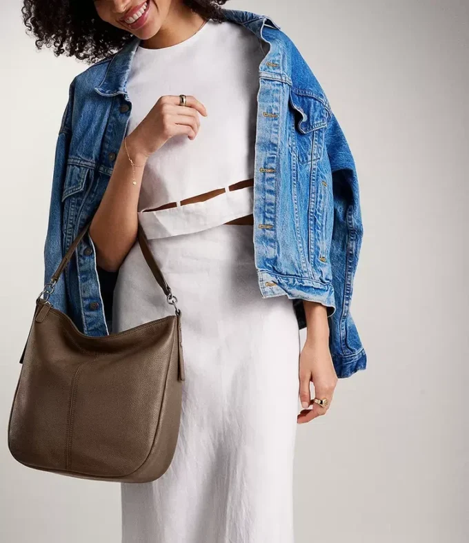 Sac hobo en cuir Jolie