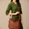Sac hobo en cuir Jolie Sac hobo en cuir Jolie