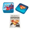 Superman x Fossil Boutons de manchette en acier inoxydable bicolore