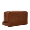 Trousse de toilette en cuir Trousse de toilette en cuir